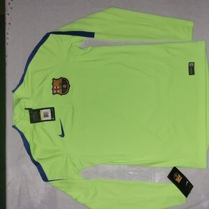 BarcelonaMEN NIKE FC BARCELONA 2016/2017 TRAINING TOP FOOTBALL SOCCER Official.